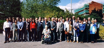 Miriam Rothschild is centre in the wheelchair Miriam Rothschild is centre in the wheelchair